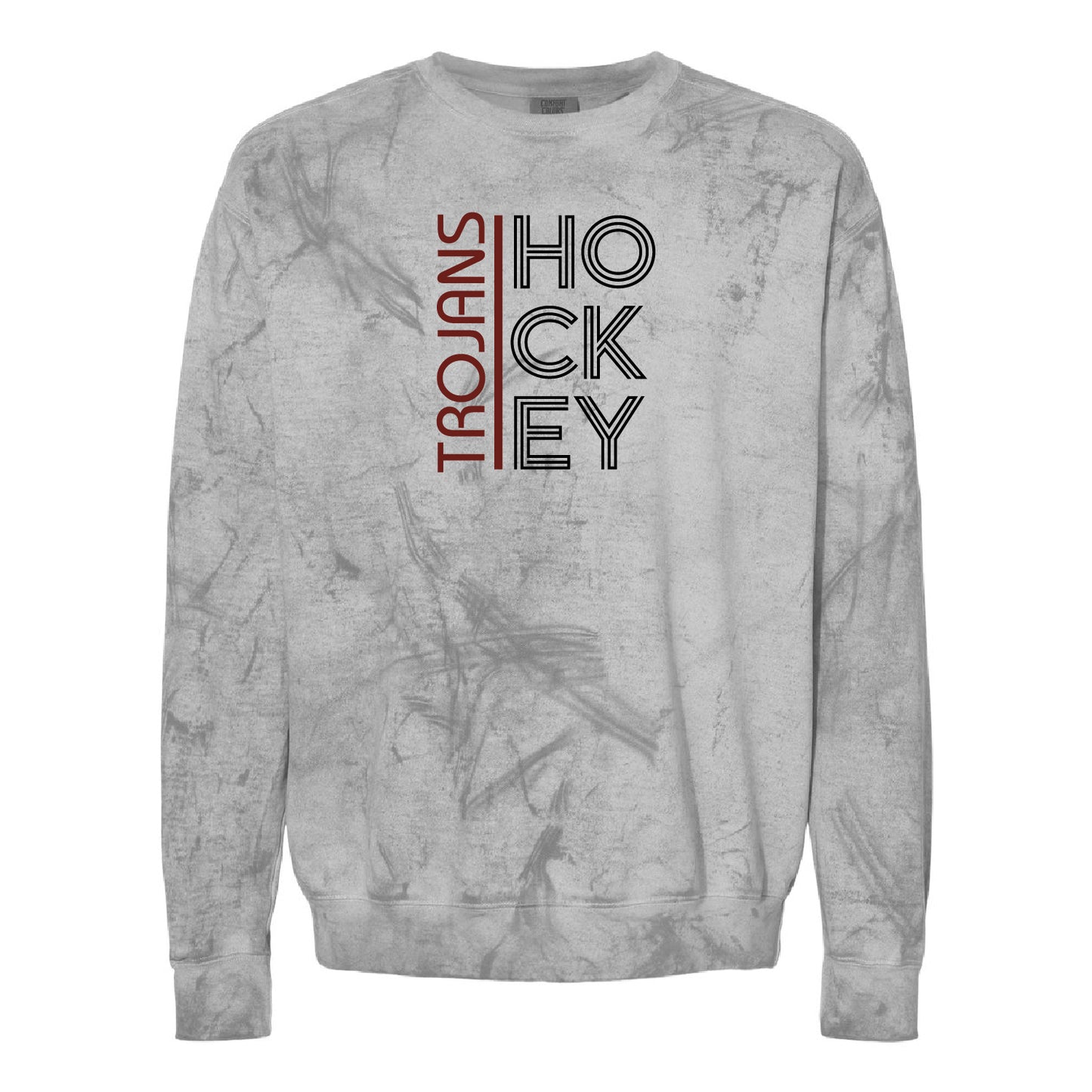 New Prague Fan Apparel Unisex Colorblast™ Crewneck Sweatshirt (Retro)