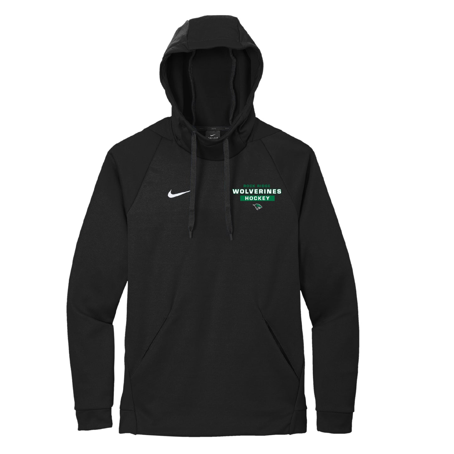 '24-'25 Rock Ridge Stacked Nike Therma-FIT Pullover Fleece Hoodie