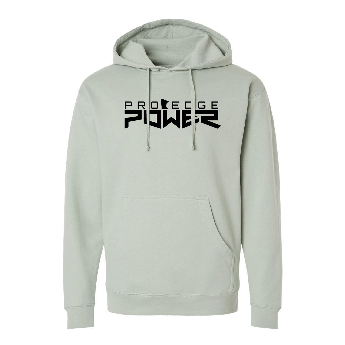 Pro Edge Power Midweight Hooded Sweatshirt Design 1