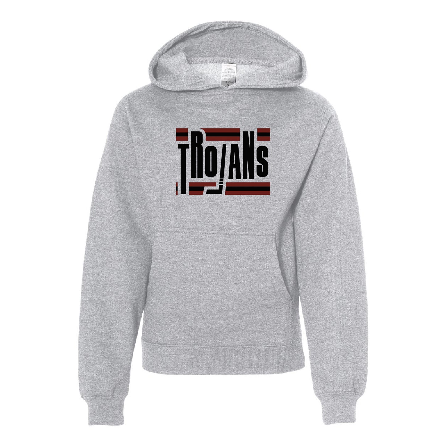 New Prague Fan Apparel Youth Hoodie (Stick)