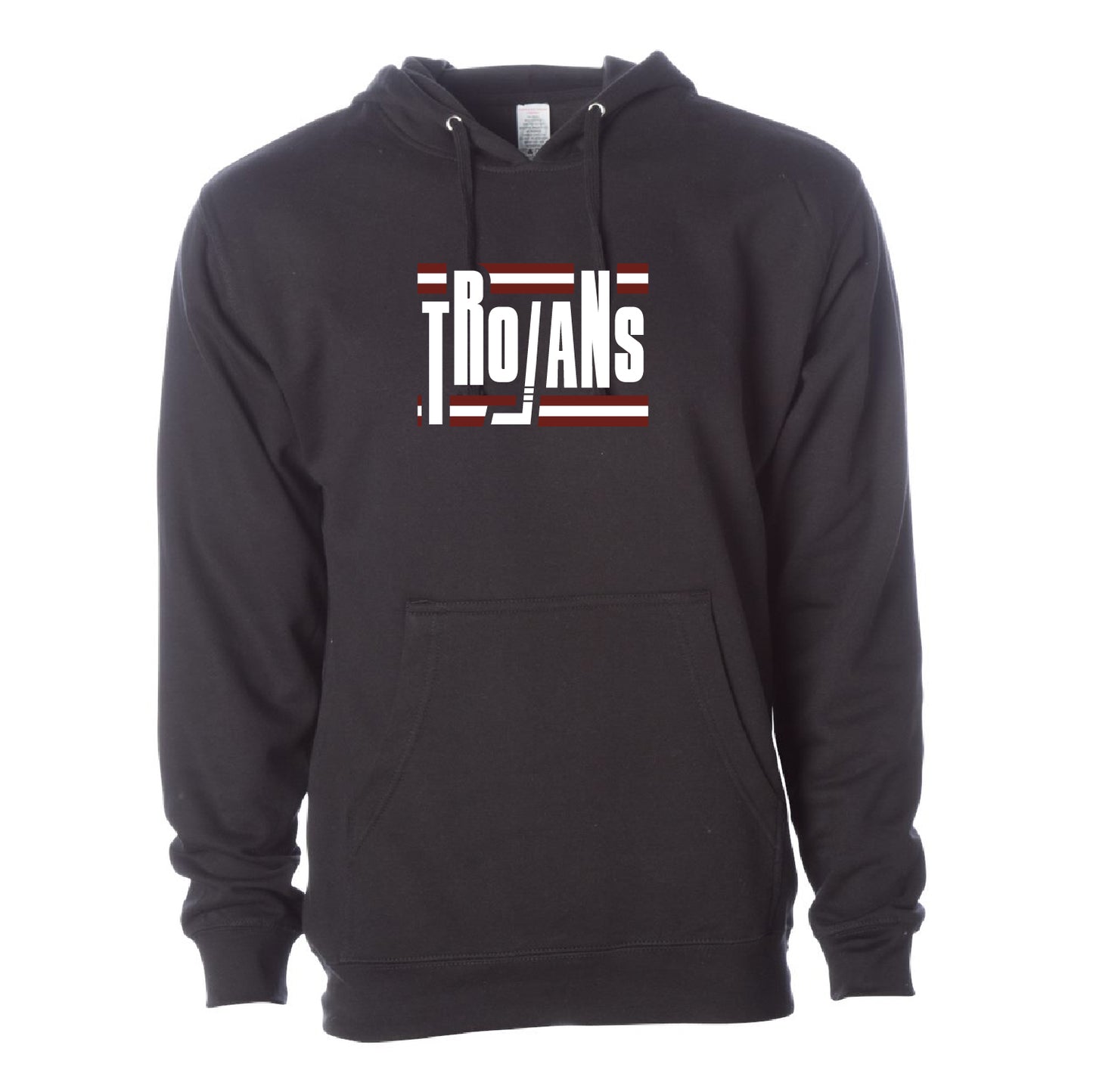 New Prague Fan Apparel Midweight Hooded Sweatshirt (Stick)
