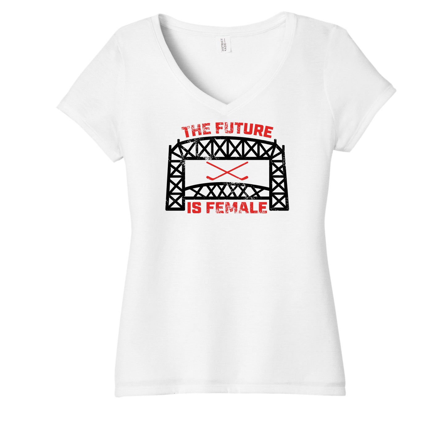 Duluth Icebreakers The Future is Female Women’s Perfect Tri ® V-Neck Tee