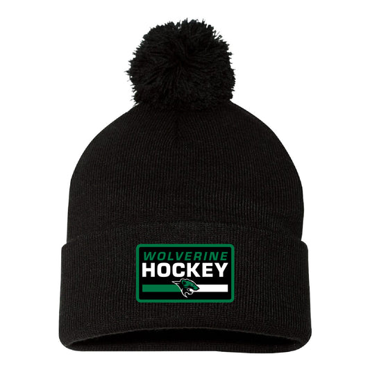 '24-'25 Rock Ridge Pom-Pom Cuffed Beanie