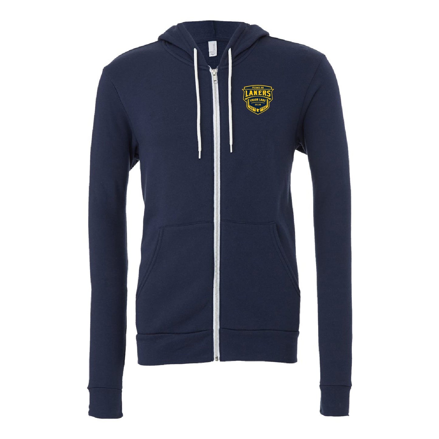 Prior Lake Peewee AA Sponge Fleece Full Zip Hoodie