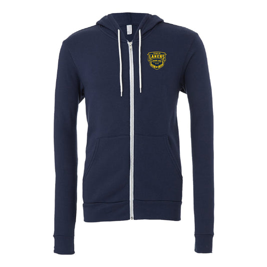 Prior Lake Peewee AA Sponge Fleece Full Zip Hoodie