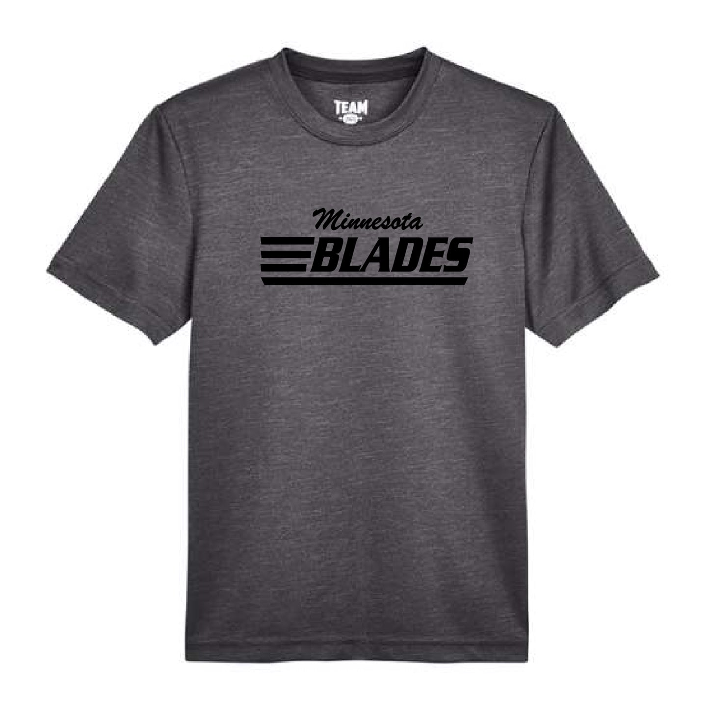 Minnesota Blades Youth Sonic Heather Performance T-Shirt