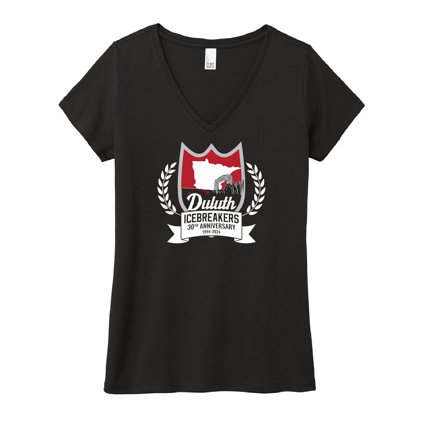 Duluth Icebreakers 30th Women’s Perfect Tri ® V-Neck Tee