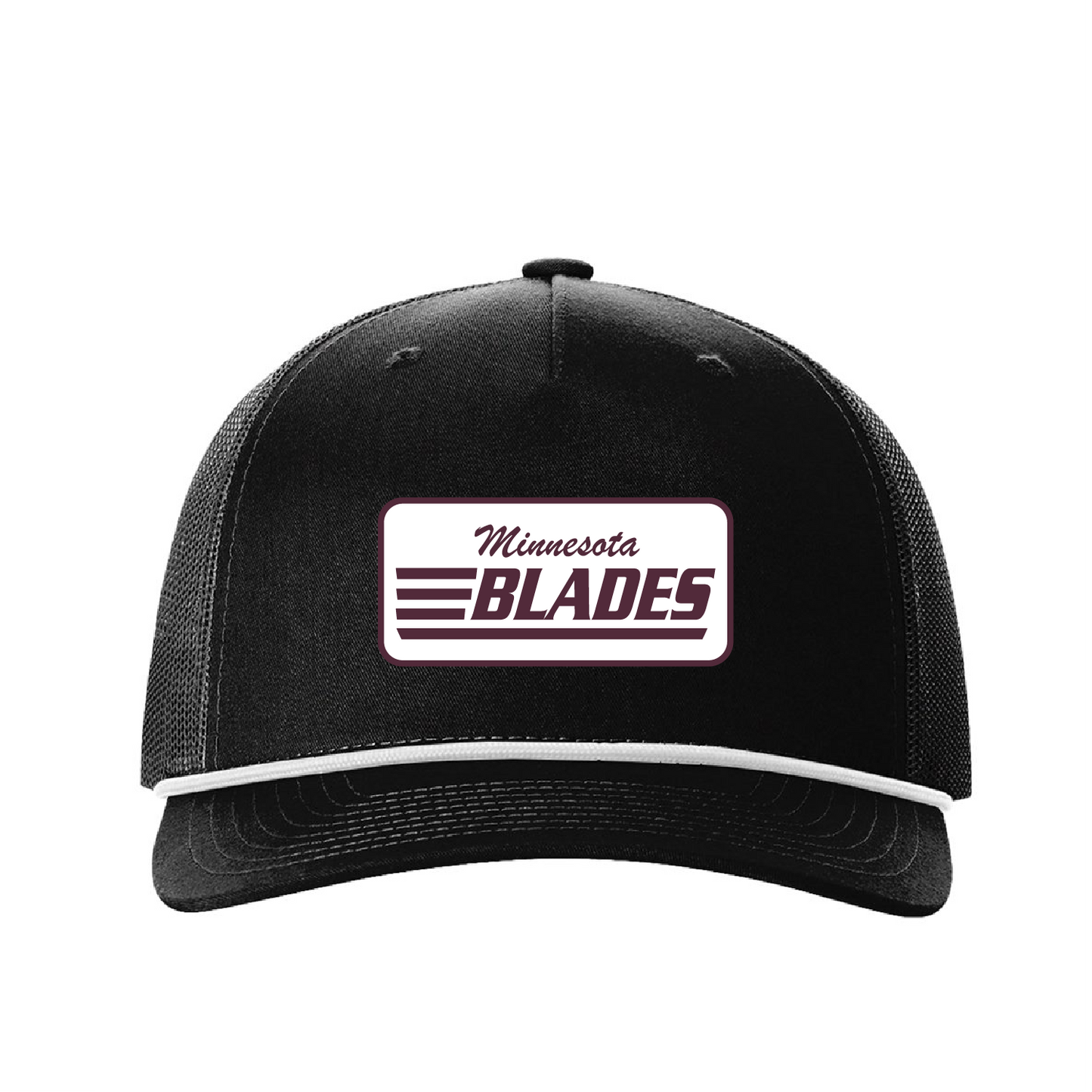 Minnesota Blades Five-Panel Trucker with Rope