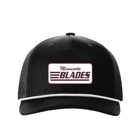 Minnesota Blades Five-Panel Trucker with Rope