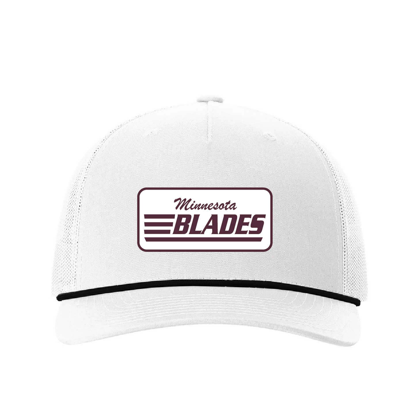 Minnesota Blades Five-Panel Trucker with Rope