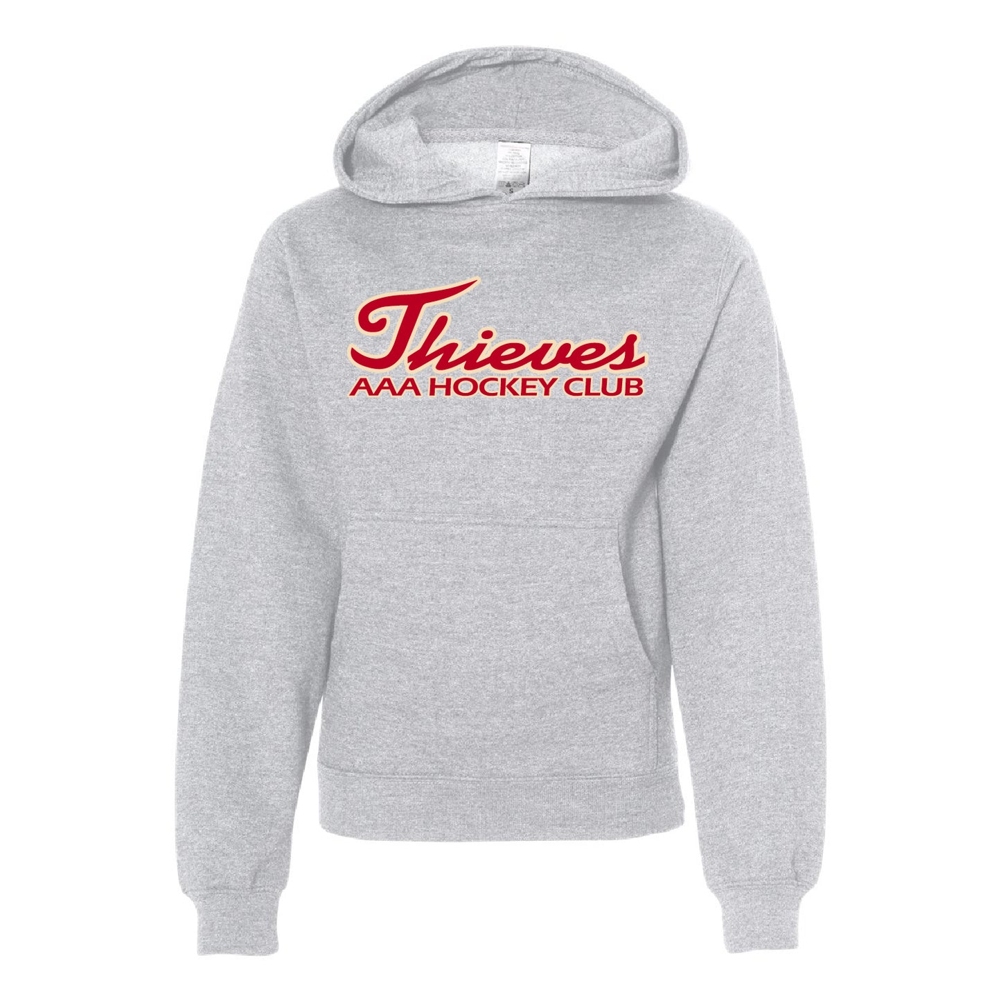 Thieves AAA Hockey Youth Midweight Hooded Sweatshirt Script