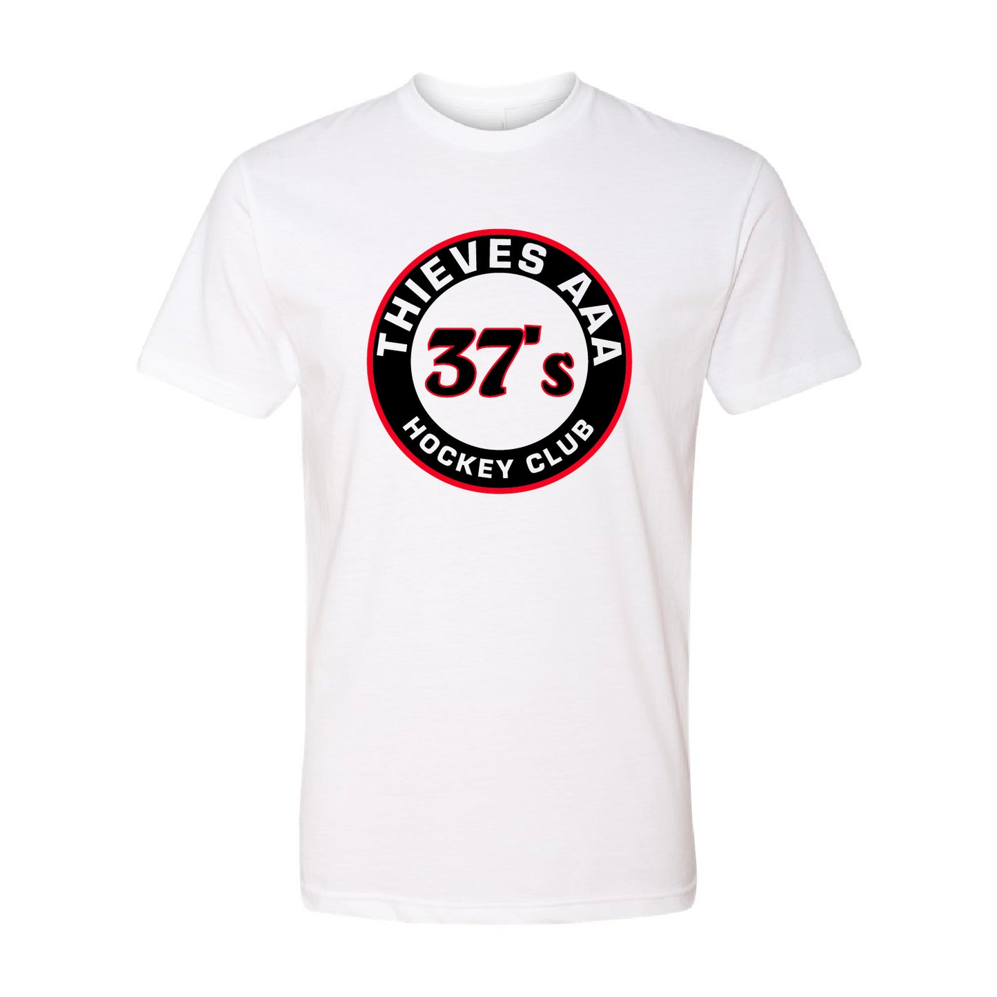 Thieves AAA Hockey Unisex CVC Short Sleeve Crew 37's Circle