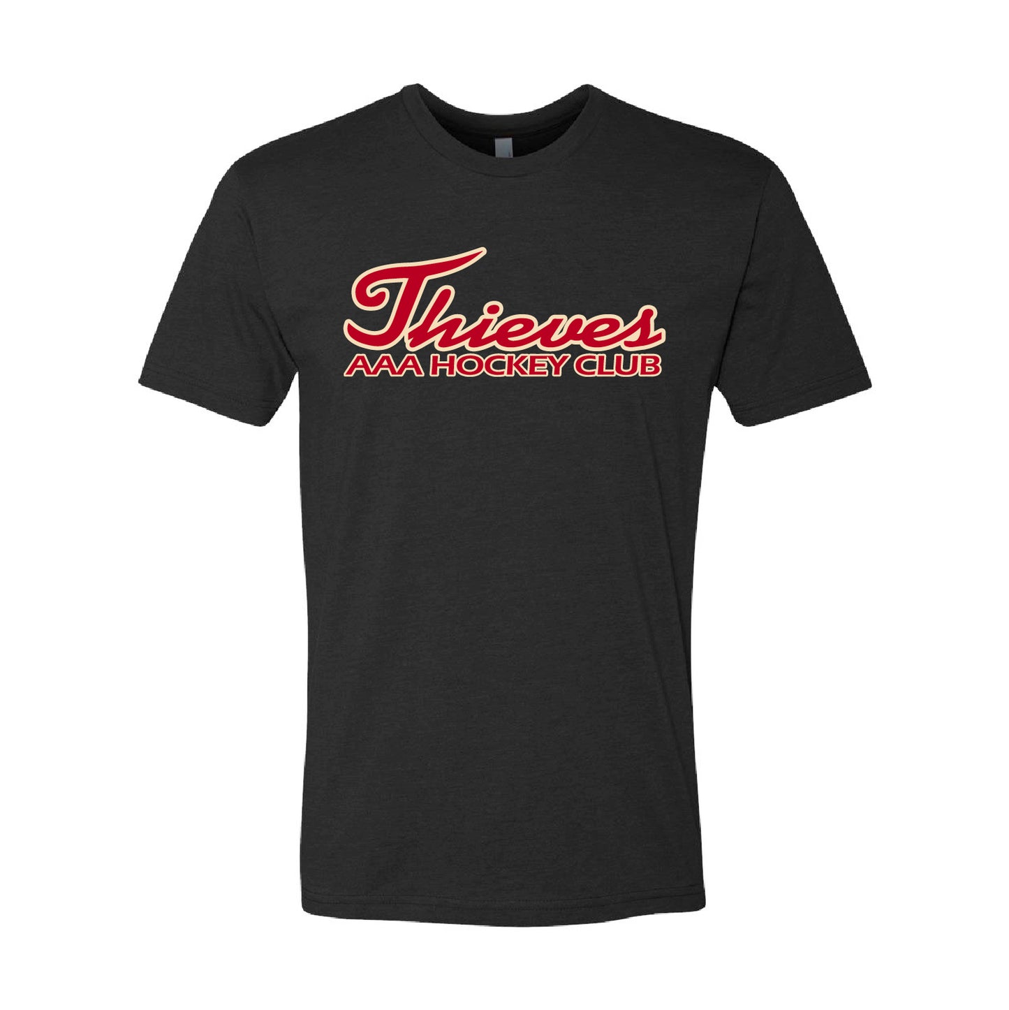 Thieves AAA Hockey Unisex CVC Short Sleeve Crew Script