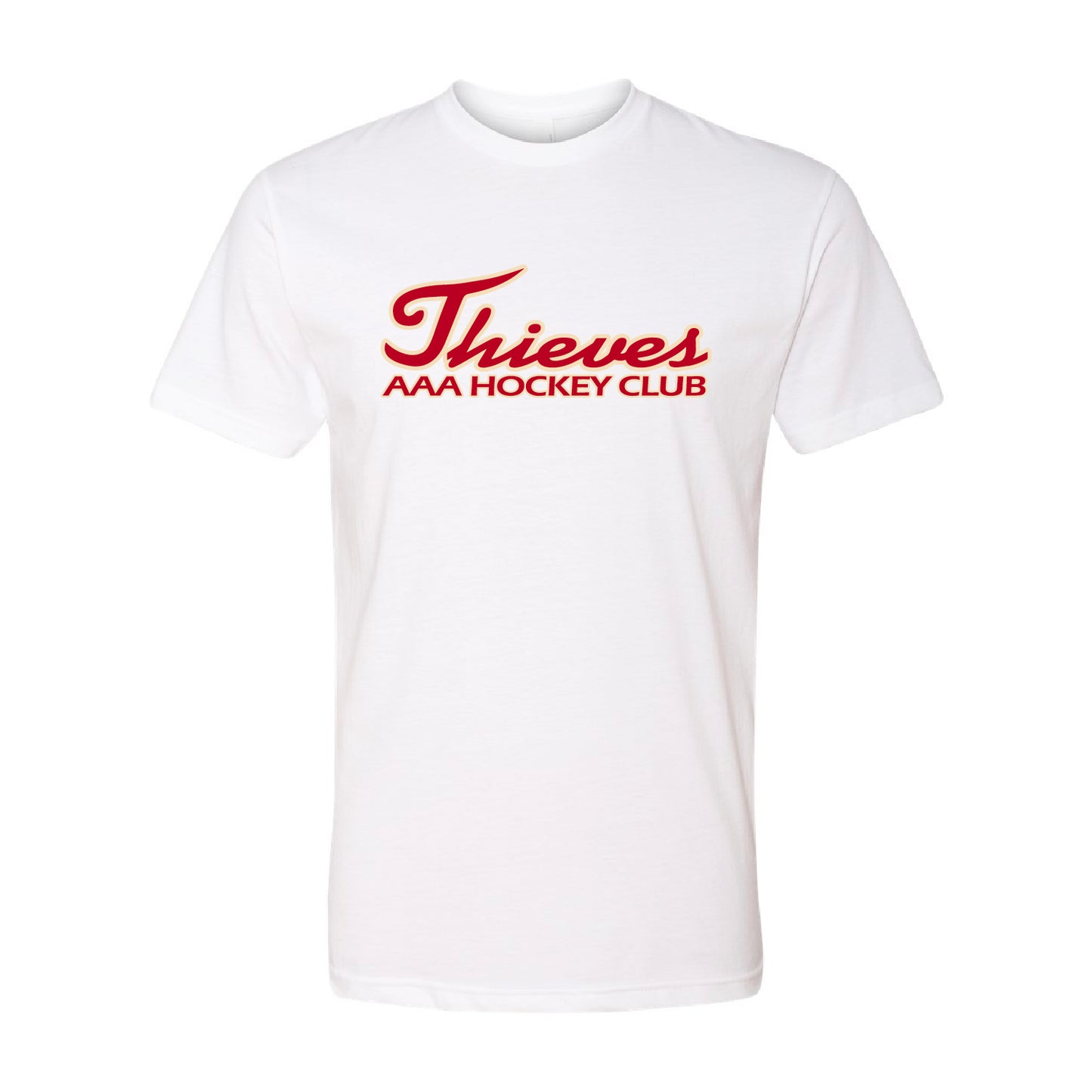 Thieves AAA Hockey Unisex CVC Short Sleeve Crew Script