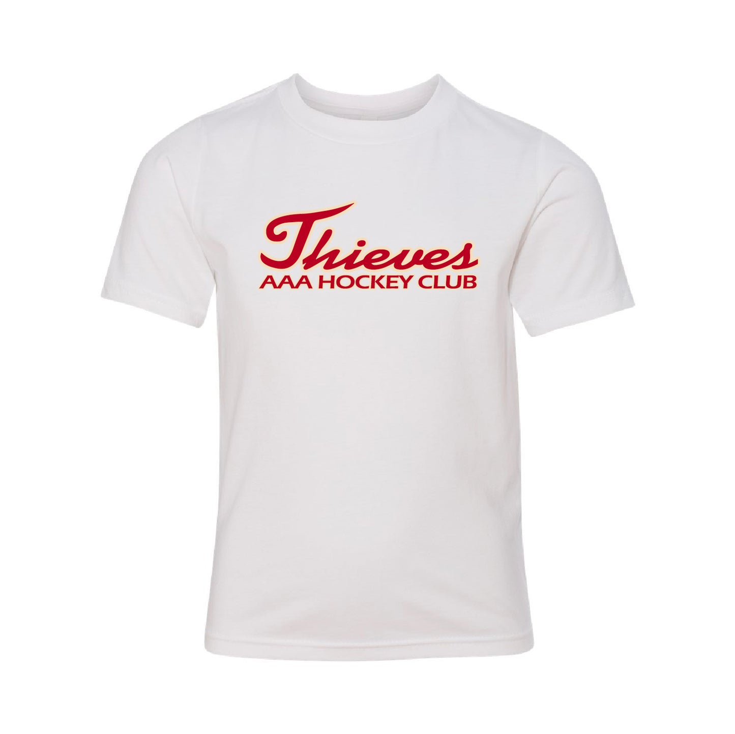 Thieves AAA Hockey Youth CVC T-Shirt Script