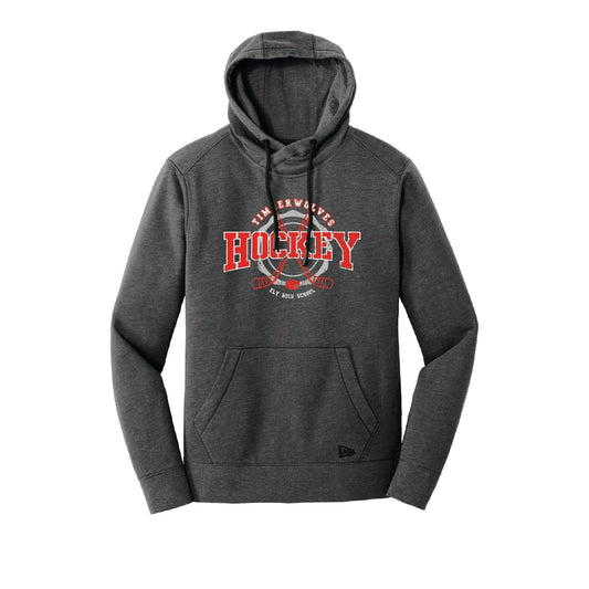 Ely Hockey Tri-Blend Fleece Pullover Hoodie - DSP On Demand