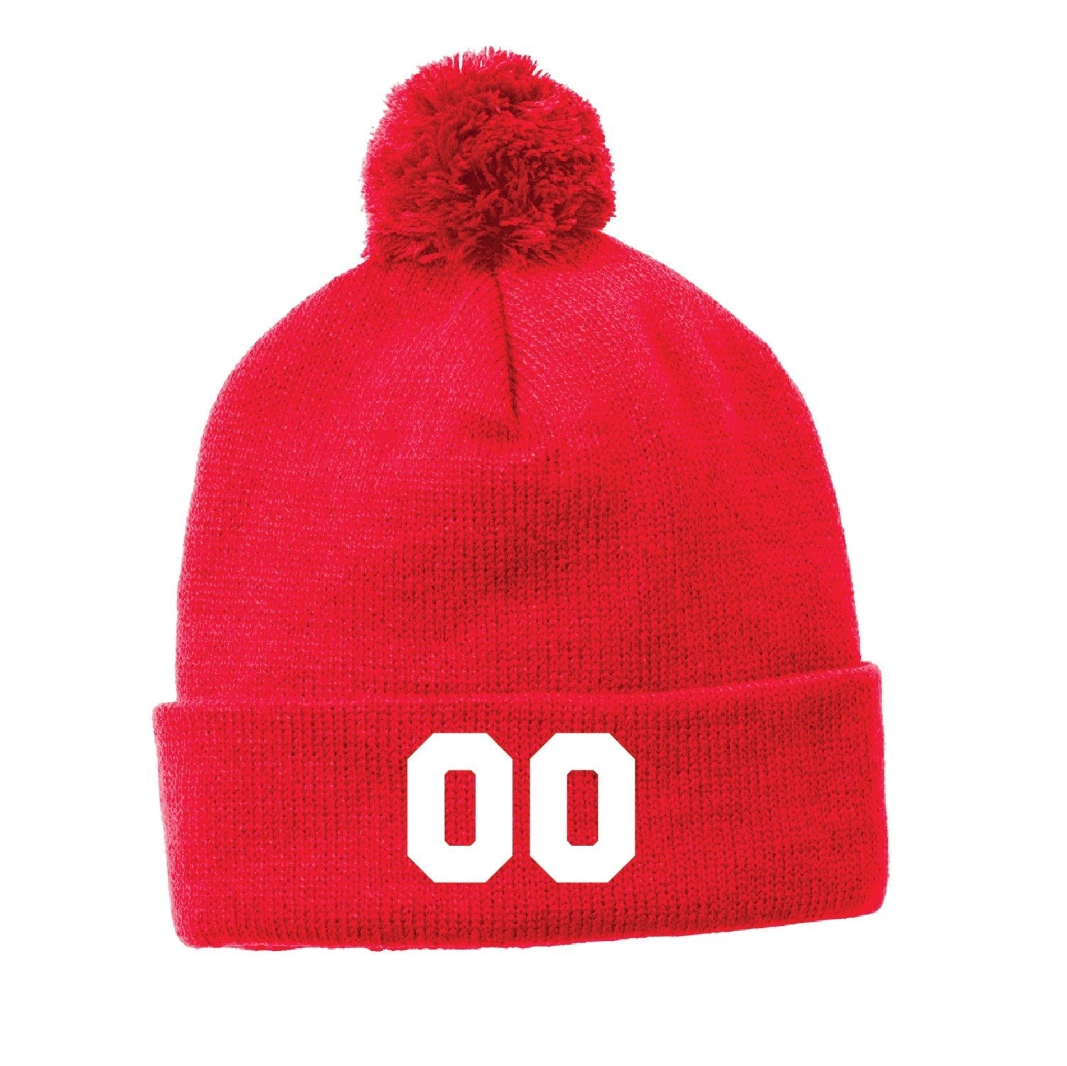 Mesabi East Solid Pom Pom Beanie - DSP On Demand