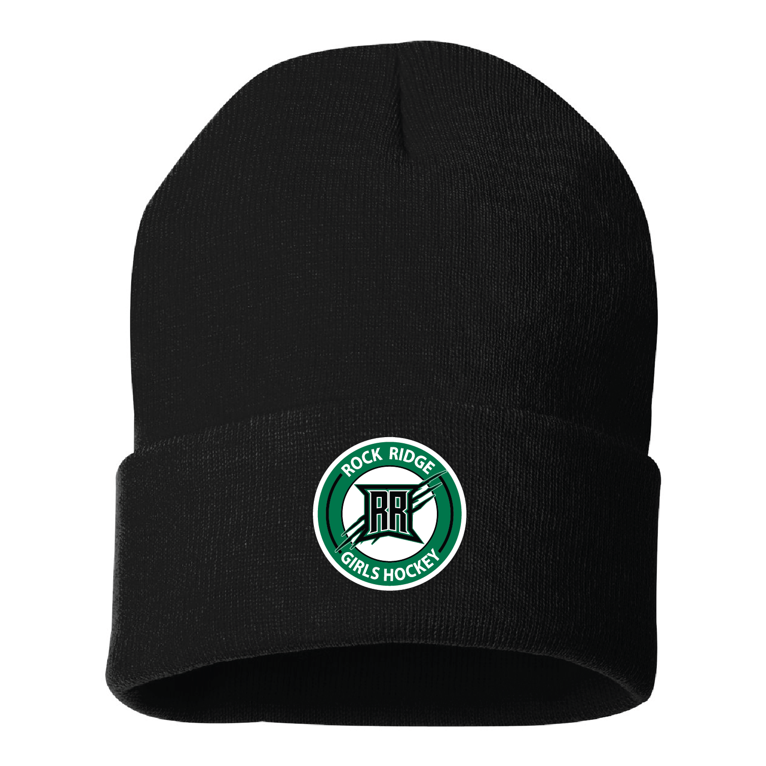 Rock Ridge Girls Hockey Solid 12" Cuffed Beanie - DSP On Demand